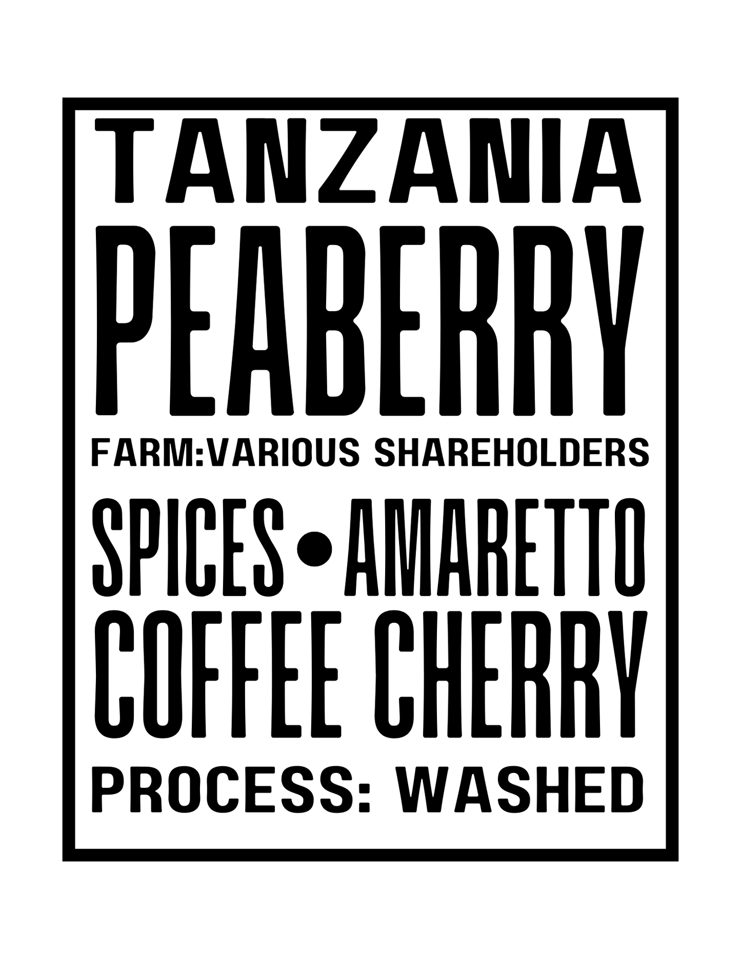 Tanzania Peaberry