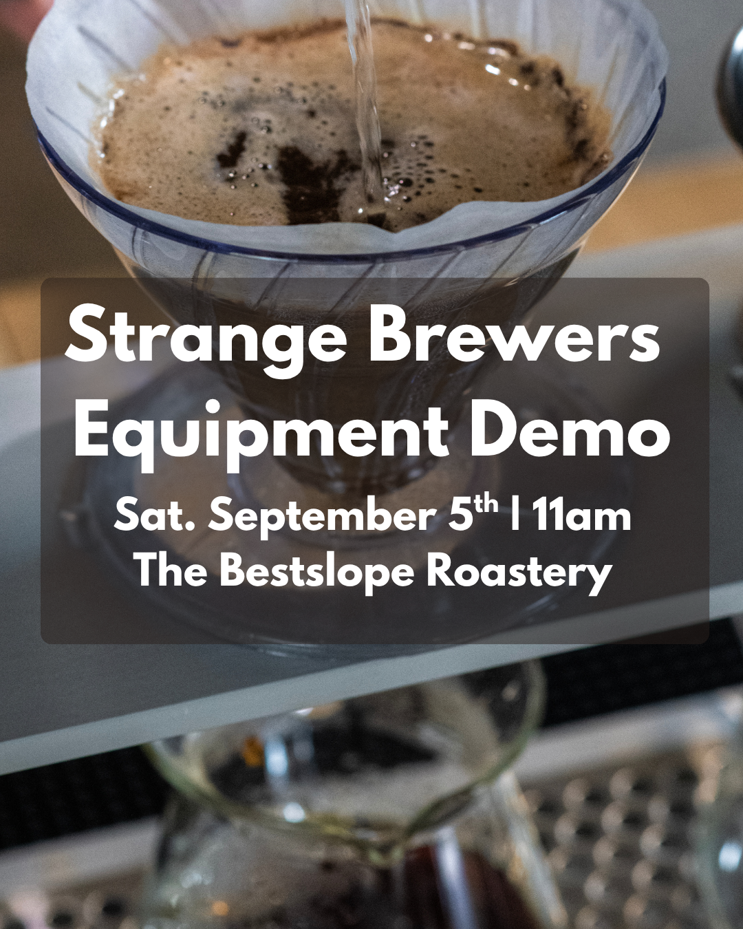 Strange Brewers Equipment Demo - September 5th