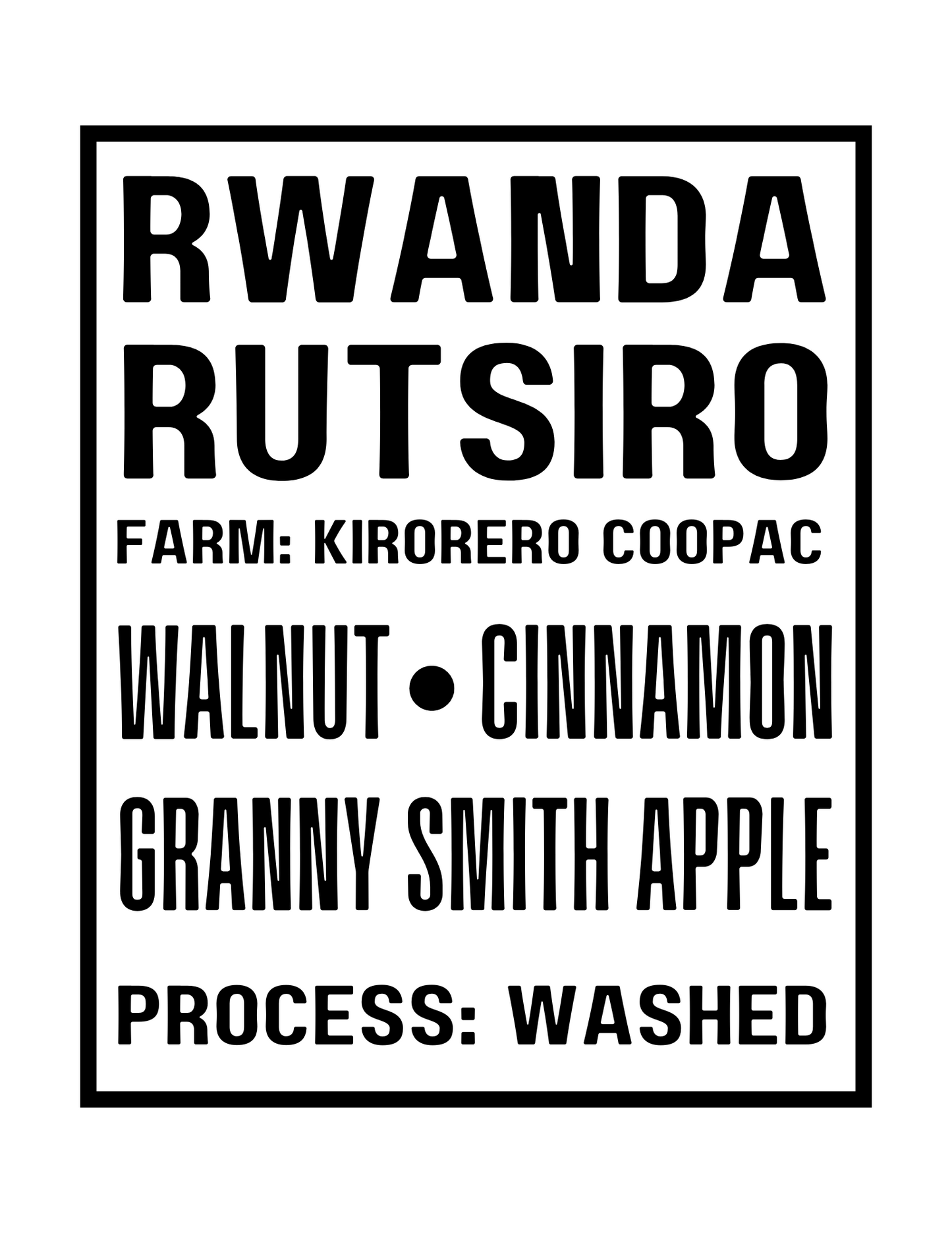 Kirorero COOPAC - Rwanda (Organic)